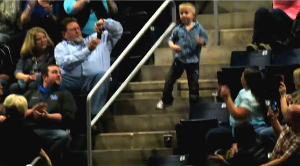 Kid Dancing in Audience Steals the Show at Rascal Flatts Concert
