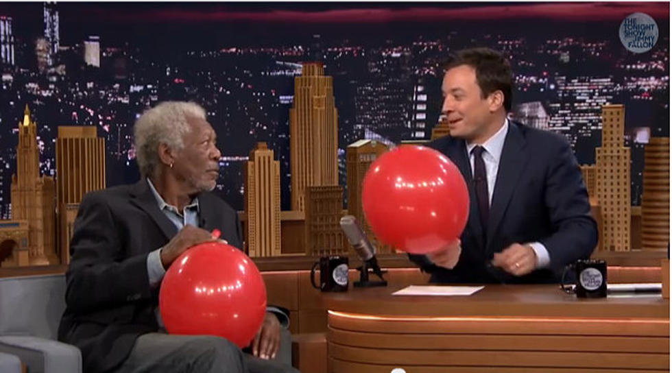 Morgan Freeman and Jimmy Fallon on Helium [Video]