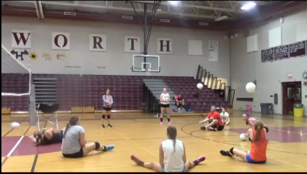 Ellsworth Volleyball Practice [Video]
