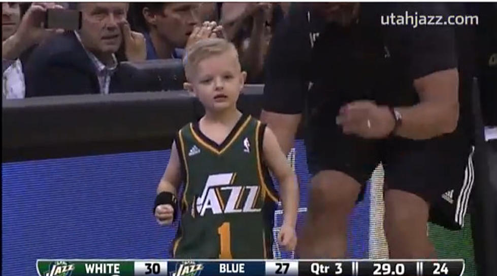 5 Year Old Signs With the Utah Jazz [VIDEO]