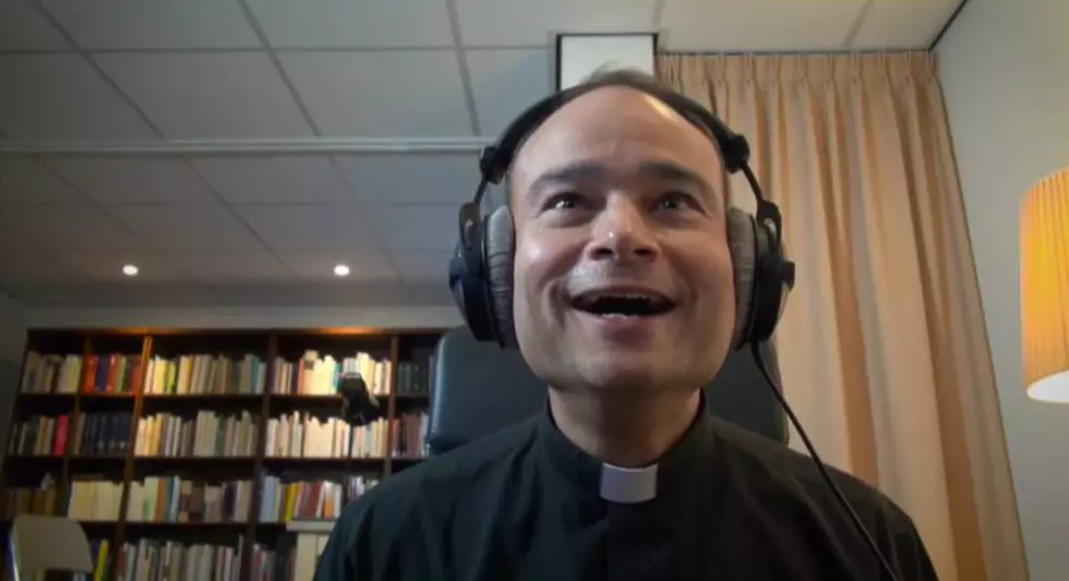 Priest Watching Star Wars 7 Trailer [VIDEO]