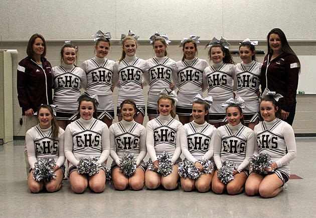 EHS Cheering 2nd in State