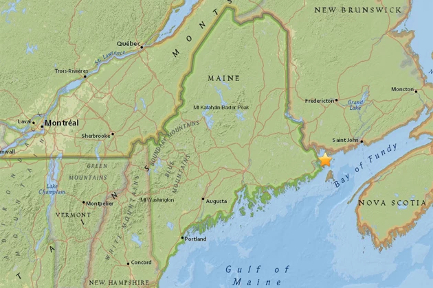 Earthquake Reported 6 Miles East of Eastport