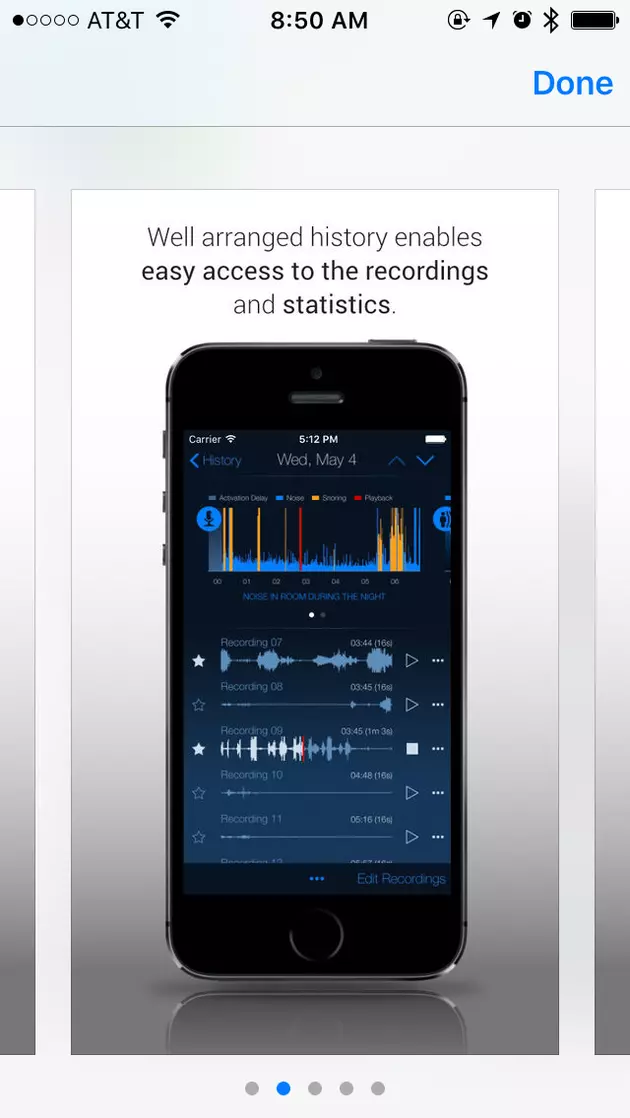 Sleep Recording (Snoring) App