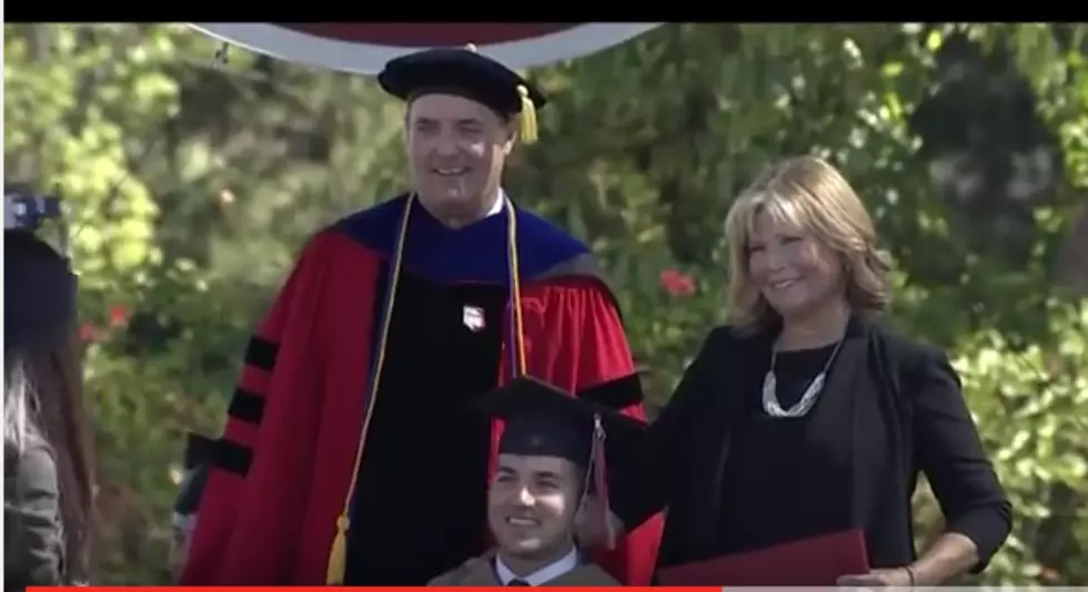 Mom Awarded Honorary MBA For Helping Quadriplegic Son [VIDEO]