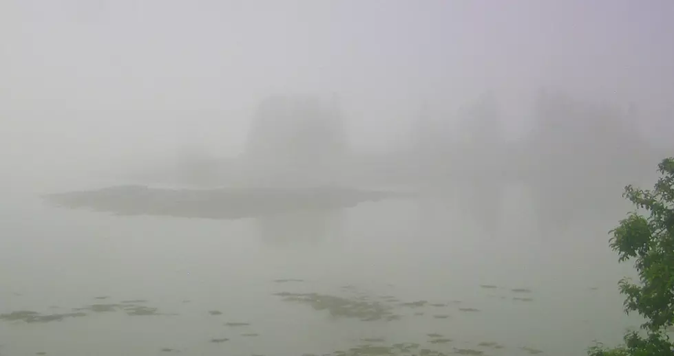 A Little Foggy In Bass Harbor Saturday Morning