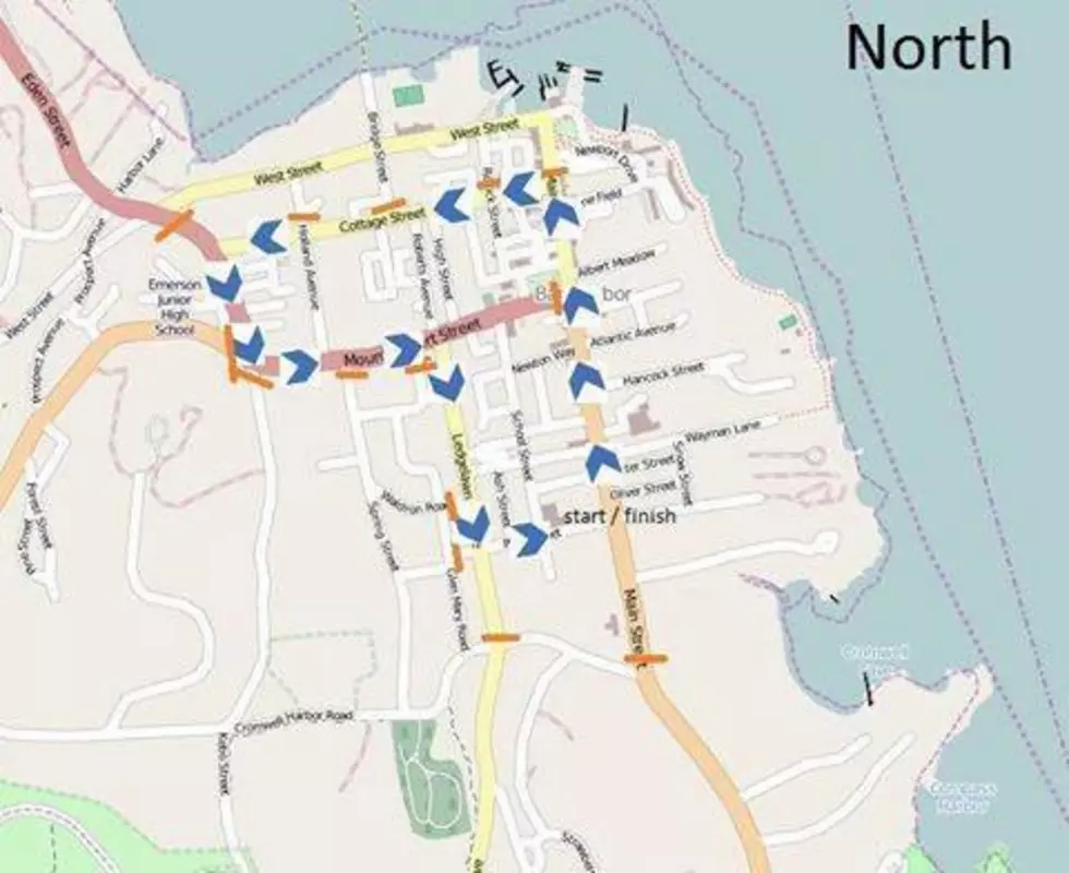 Bar Harbor 4th of July Parade Route