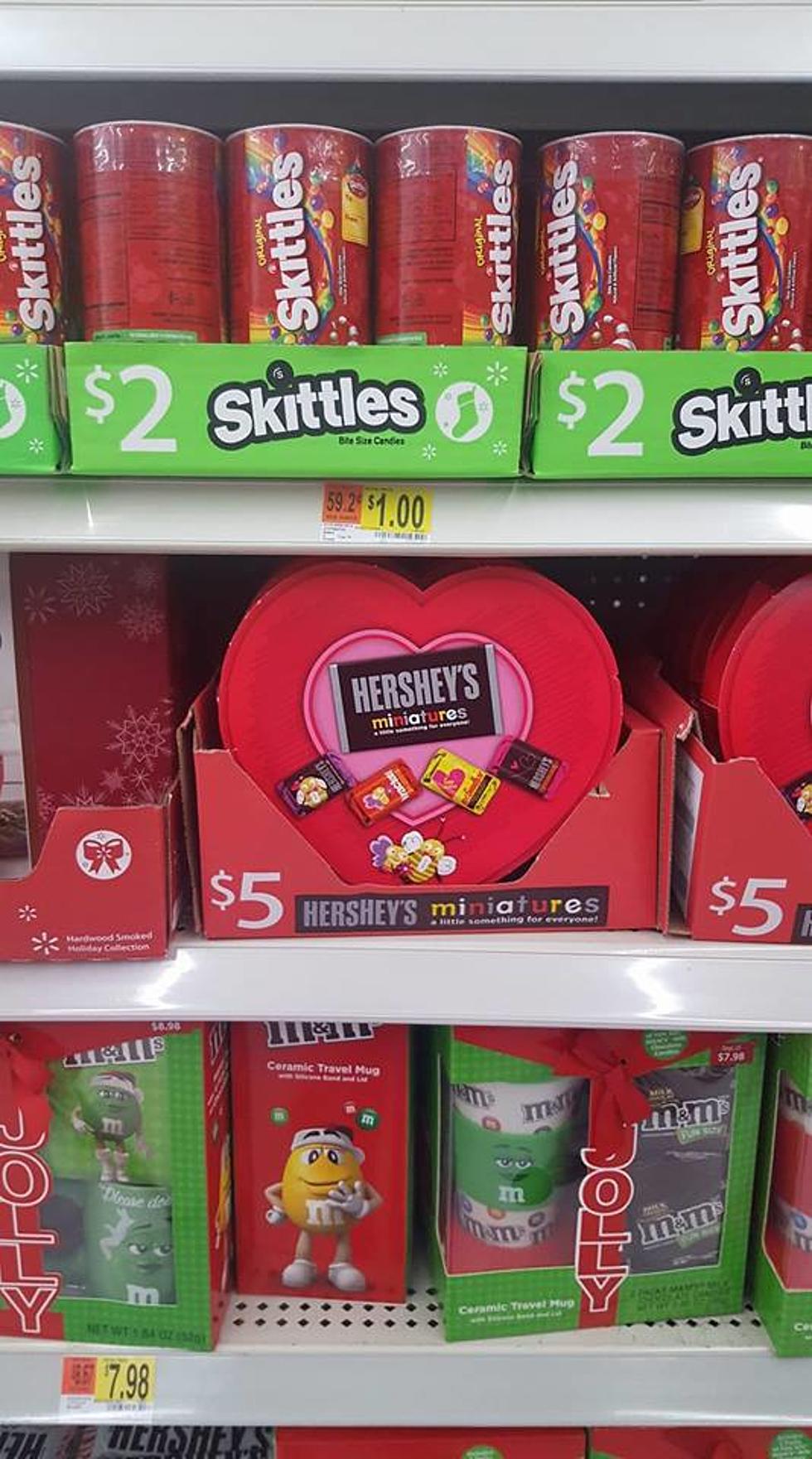 Valentine&#8217;s Candy Available Before Christmas?