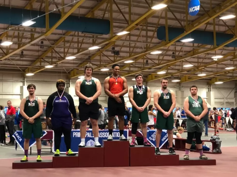 MDI Places 4 in Top 7 of Shot Put at Indoor State Track Meet