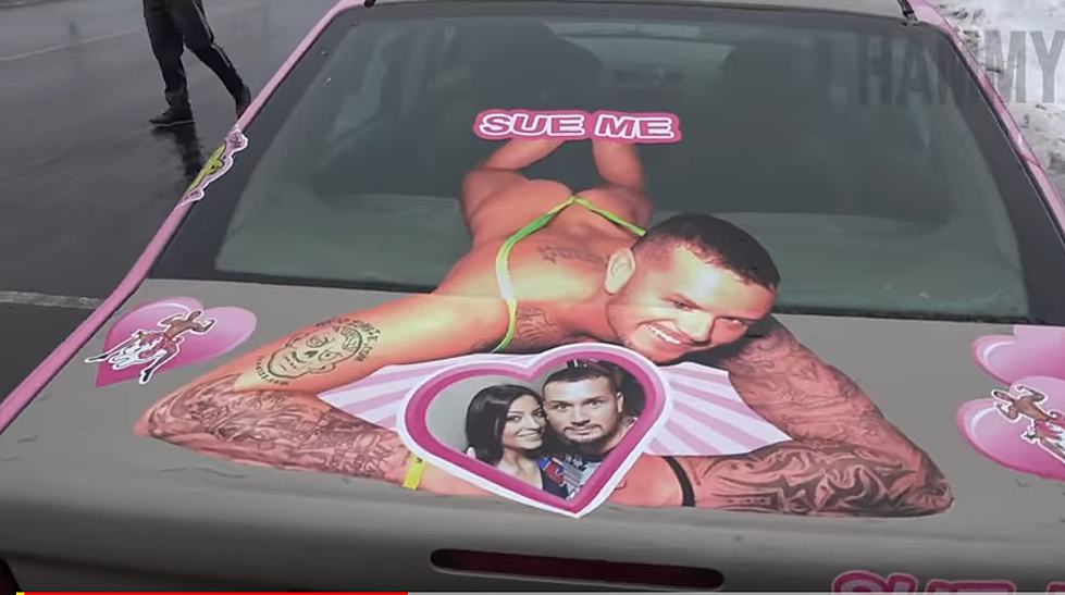 Car Wrap Valentine’s Day Prank [VIDEO]