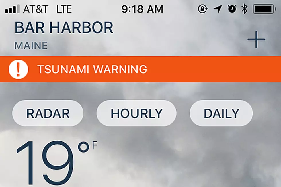 Accuweather Issues Tsunami Warning Test For Bar Harbor Tuesday Morning