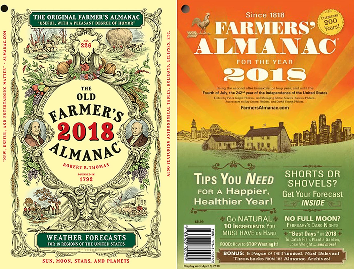 What's The Difference Between The Old And 'New' Farmer's Almanac?