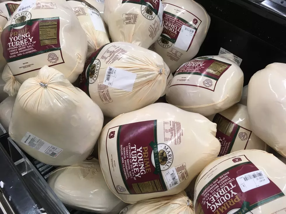Ellsworth Rotary and Loaves and Fishes Food Pantry Combine to Collect Frozen Turkeys and Chickens