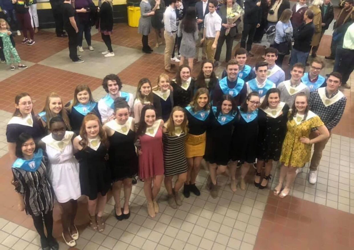Ellsworth High School Inducts 26 Into National Honor Society
