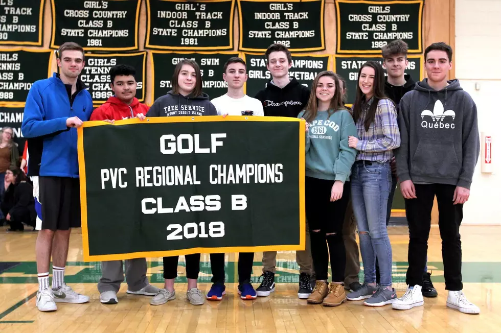 MDI Golf Team Recognized with PVC Class B Regional Banner