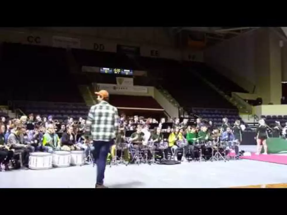 MDI Pep Band and Cheerleaders Rock the Cross Insurance Arena [VIDEO]