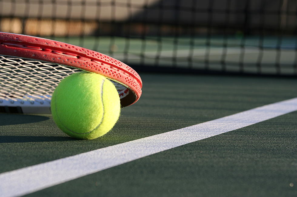 Eagles and Trojans Split Final Regular Season Tennis Match