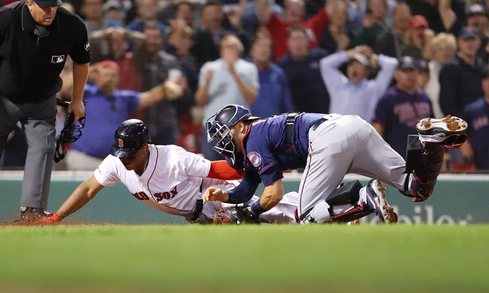 Devers Thrown Out at the Plate – Red Sox Lose to Twins 2-1 [VIDEO]