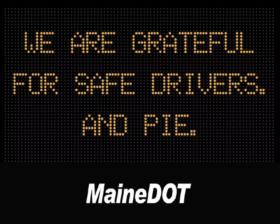 Maine DOT&#8217;s New Thanksgiving Signs