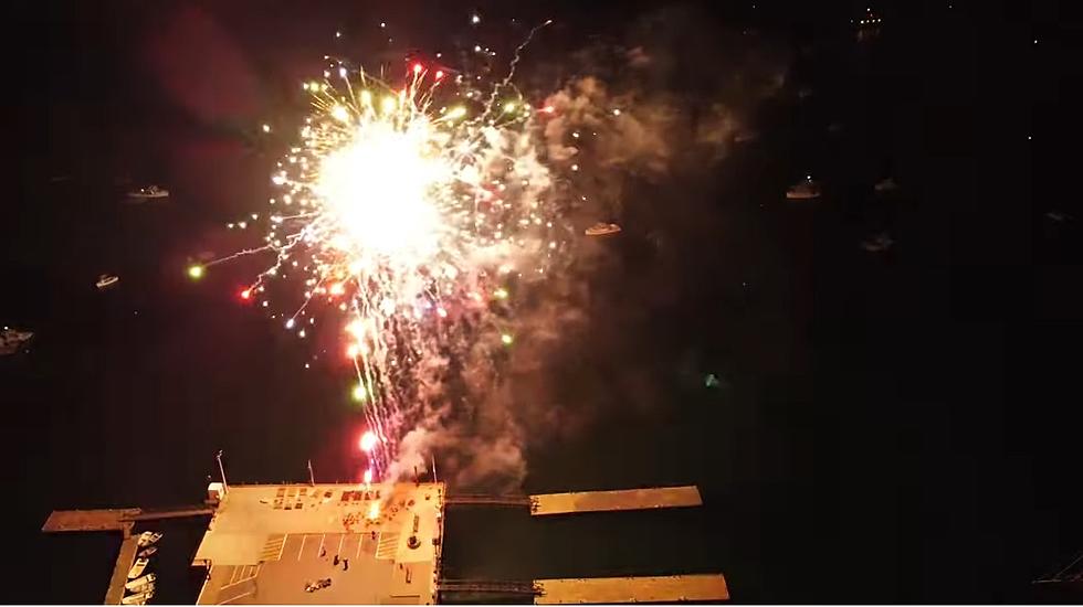 Bar Harbor&#8217;s 2021 4th of July Fireworks Filmed by Drone [VIDEO]