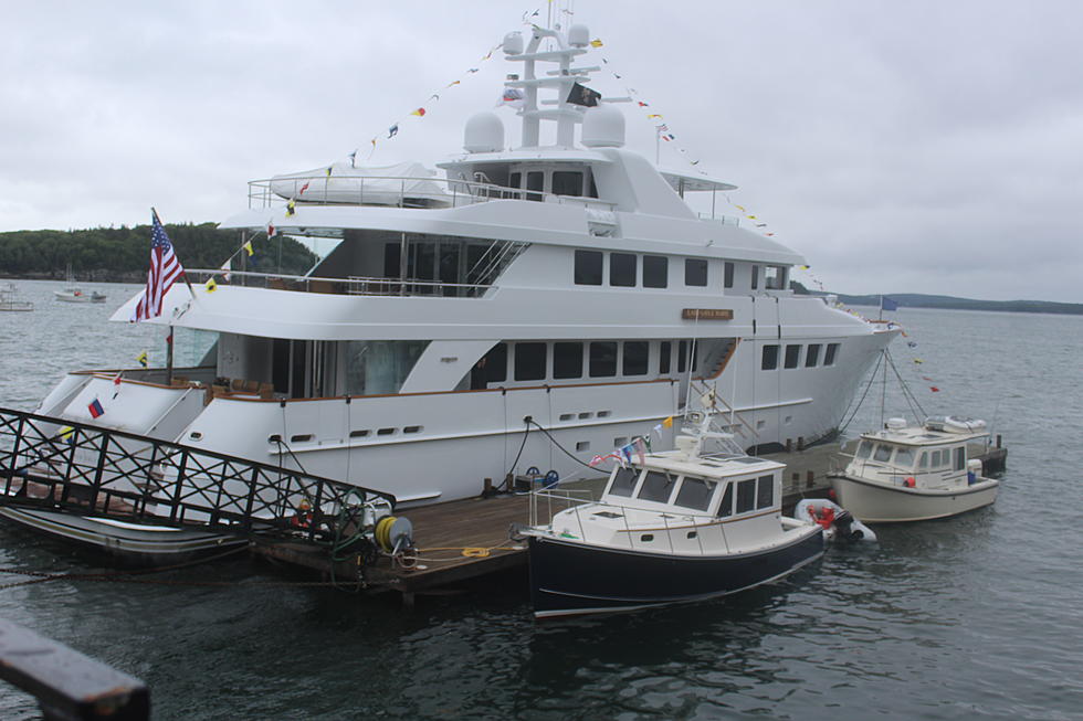 Super Yacht Lady Gayle Marie in Bar Harbor on the 4th