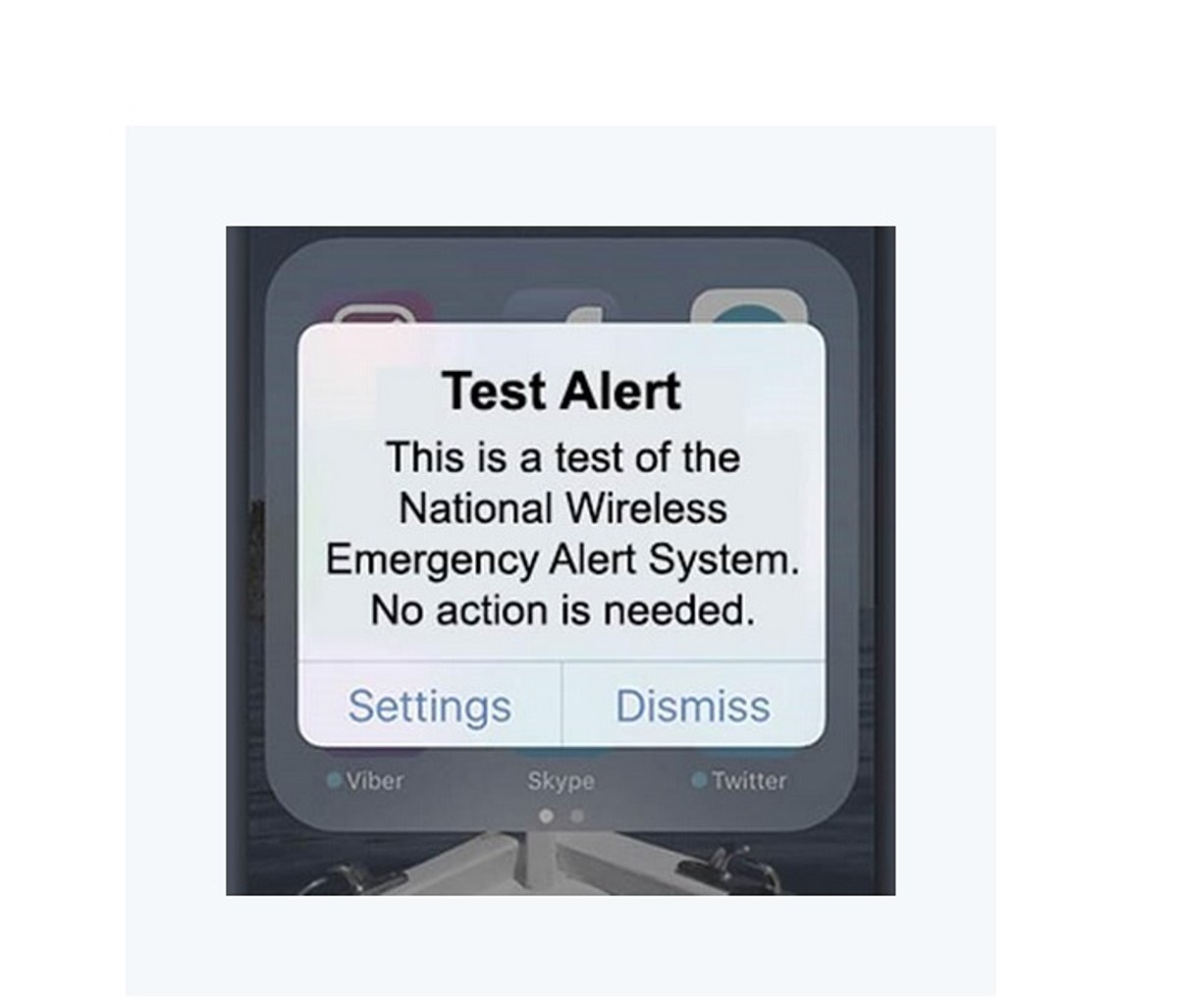 Testing of Emergency Alert System and Wireless Emergency Alert System