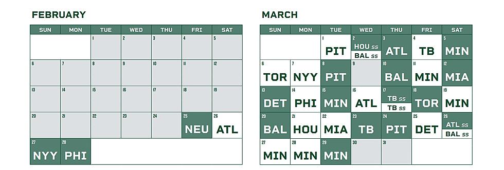 spring training red sox schedule