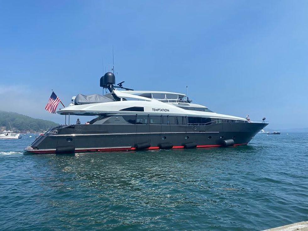 123 Foot Super Yacht &#8220;Temptation&#8221; Available for Charter for $70,000/Week in Bar Harbor [VIDEO]