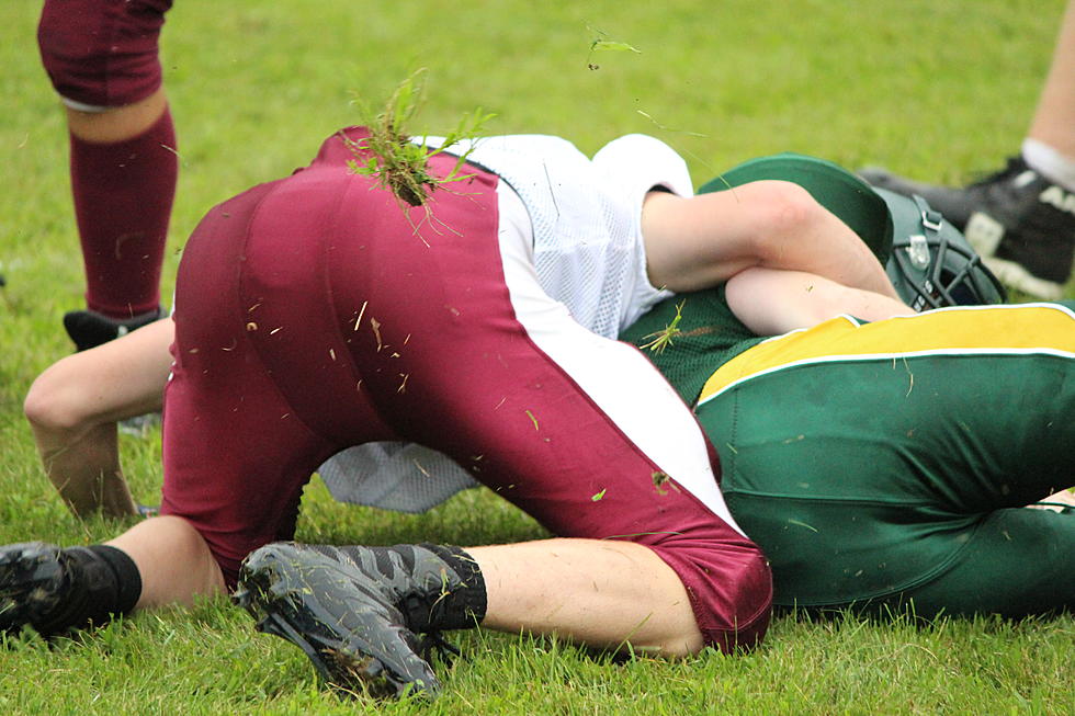 Ellsworth-MDI-Washington Academy Controlled Football Scrimmage [PHOTOS]