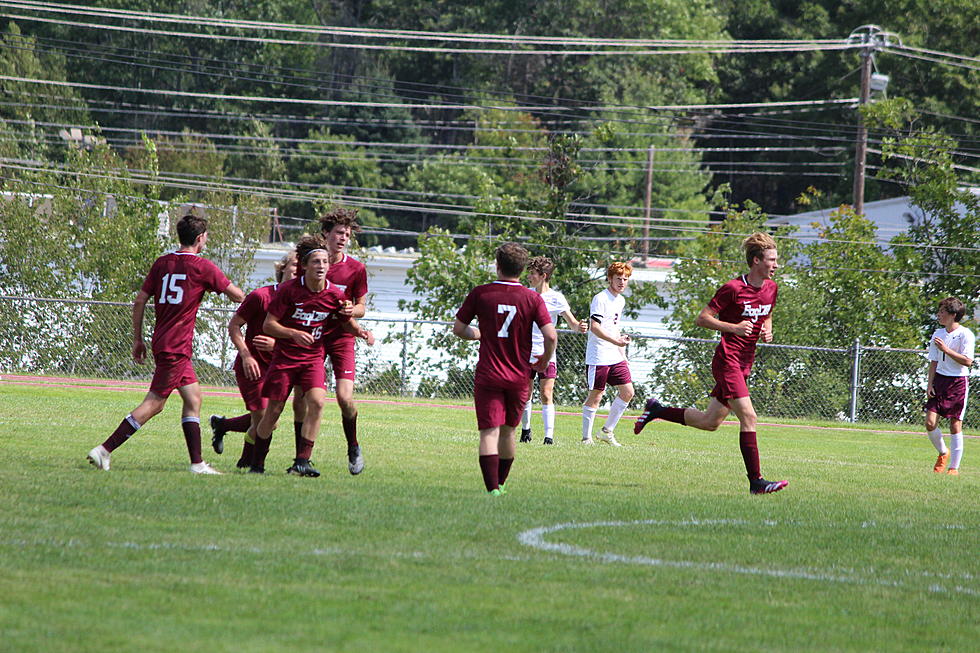 Ellsworth Eagles and Foxcroft Academy Ponies Battle to 1-1 Overtime Draw [PHOTOS]