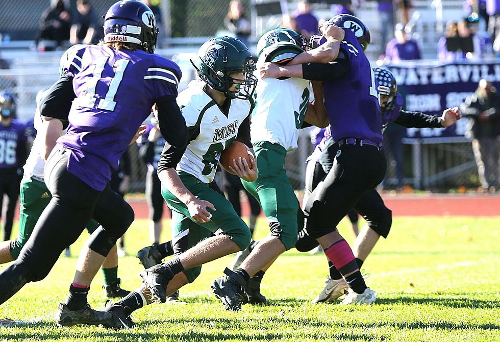 MDI Football Falls to Waterville 50-40 in Playoffs [PHOTOS]