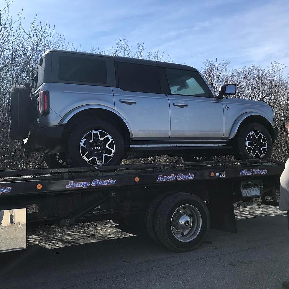 Ford Bronco Finally Rescued From Bar Harbor Sand Bar After 3 Days