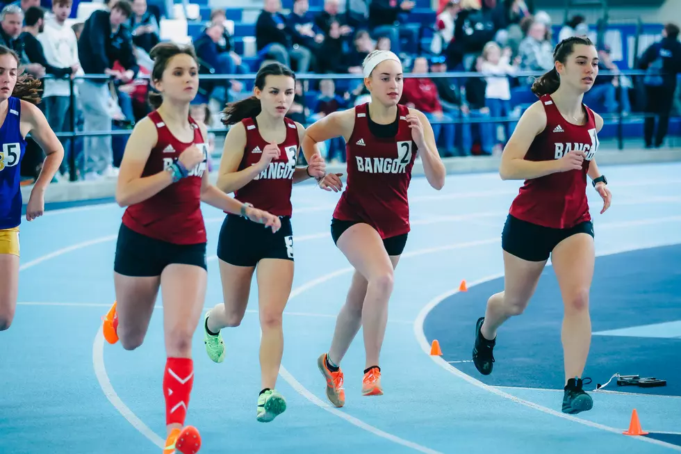 Bangor Girls and Boys Win 1st Eastern Maine Indoor Track Meet