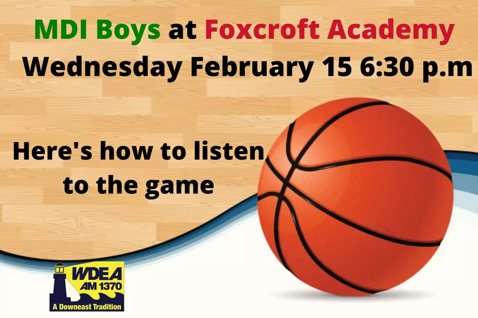 #12 MDI Boys Travel to Play #5 Foxcroft Academy in Class B North Prelim