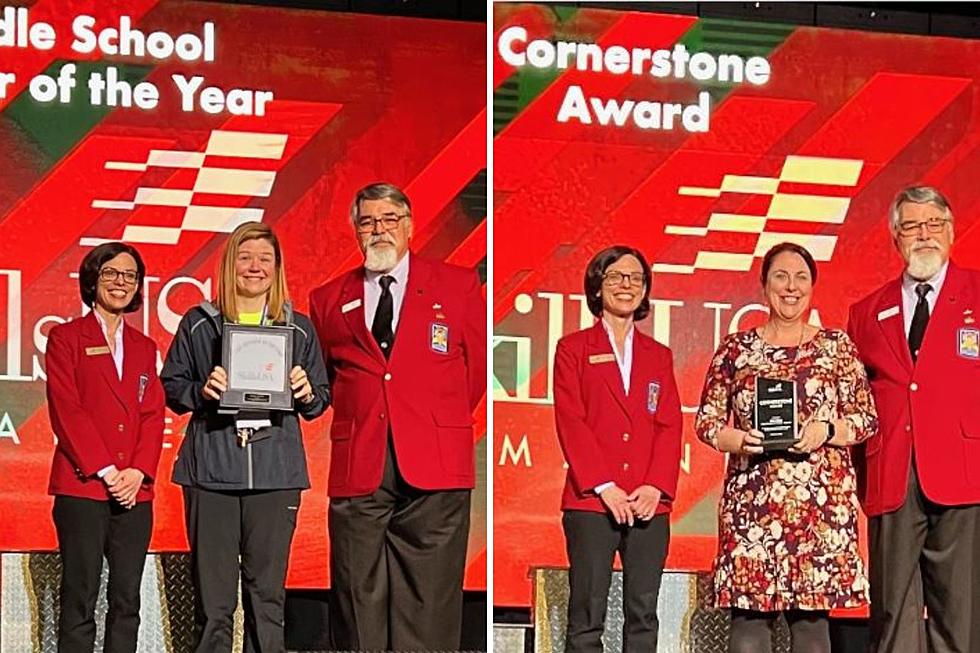 Boles and Engstrom Honored at SkillsUSA Competition in Bangor