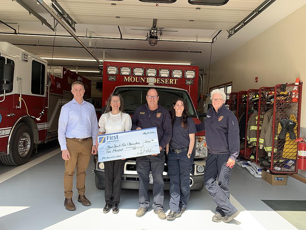 First National Bank Donates $2800 to 14 EMS Organizations in Honor of National EMS Week