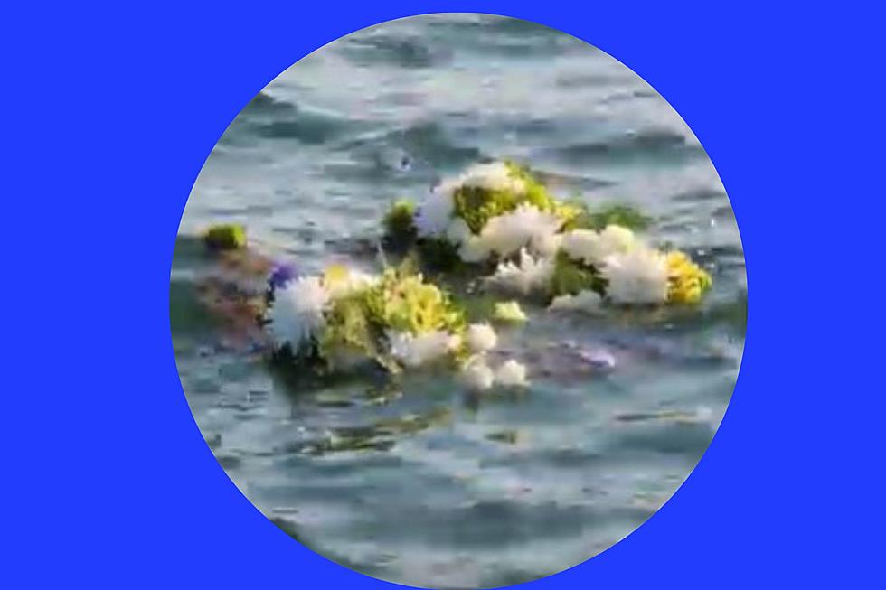 Tylar Michaud Wreath Laying at Sea [VIDEO]