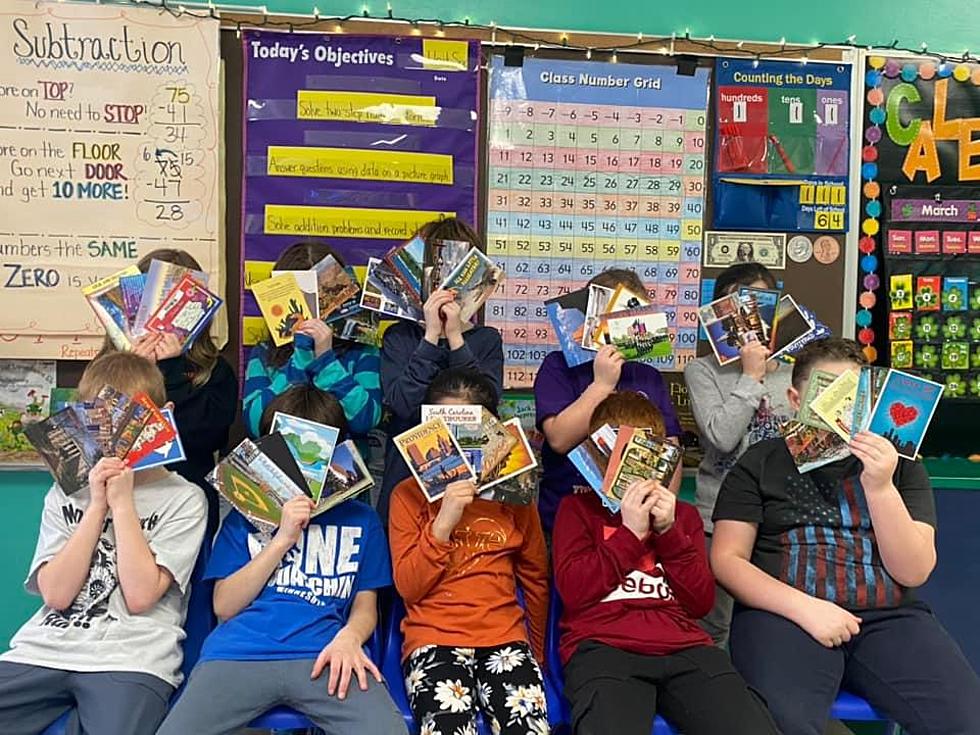 Surry Elementary 2nd Grade Completes Postcard Challenge