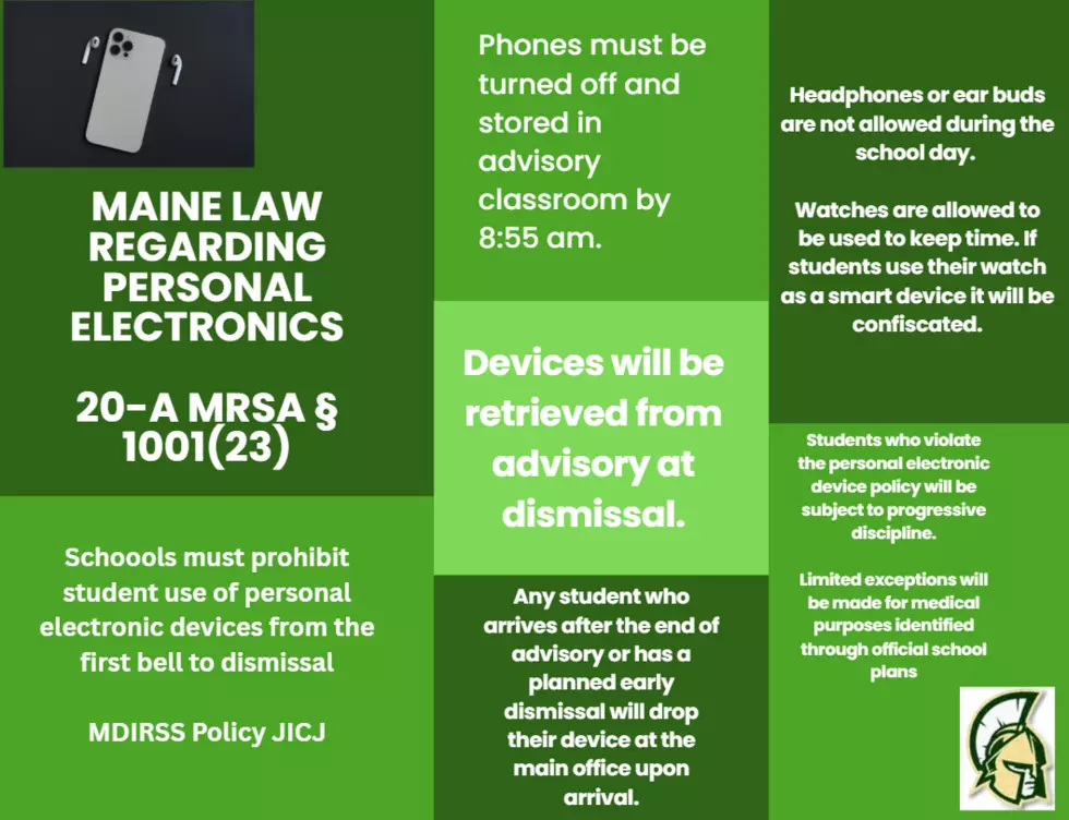 MDI High School's Cell Phone Policy For The 2026-27 School Year