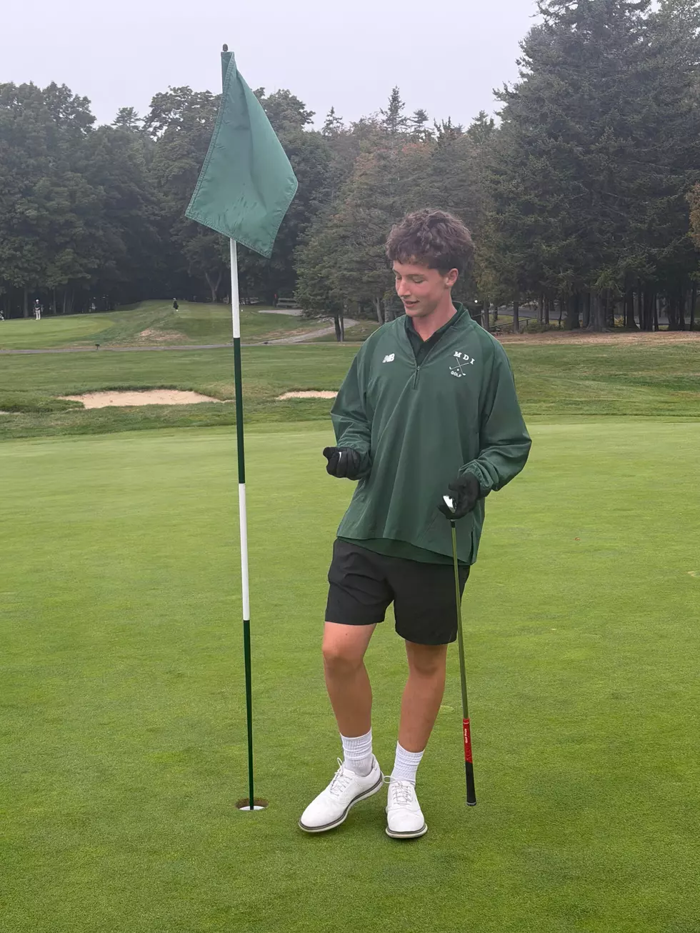 MDI’s Mason Harkins Hits Hole-In-One as MDI and Brewer JV Golf Tie at Causeway Club