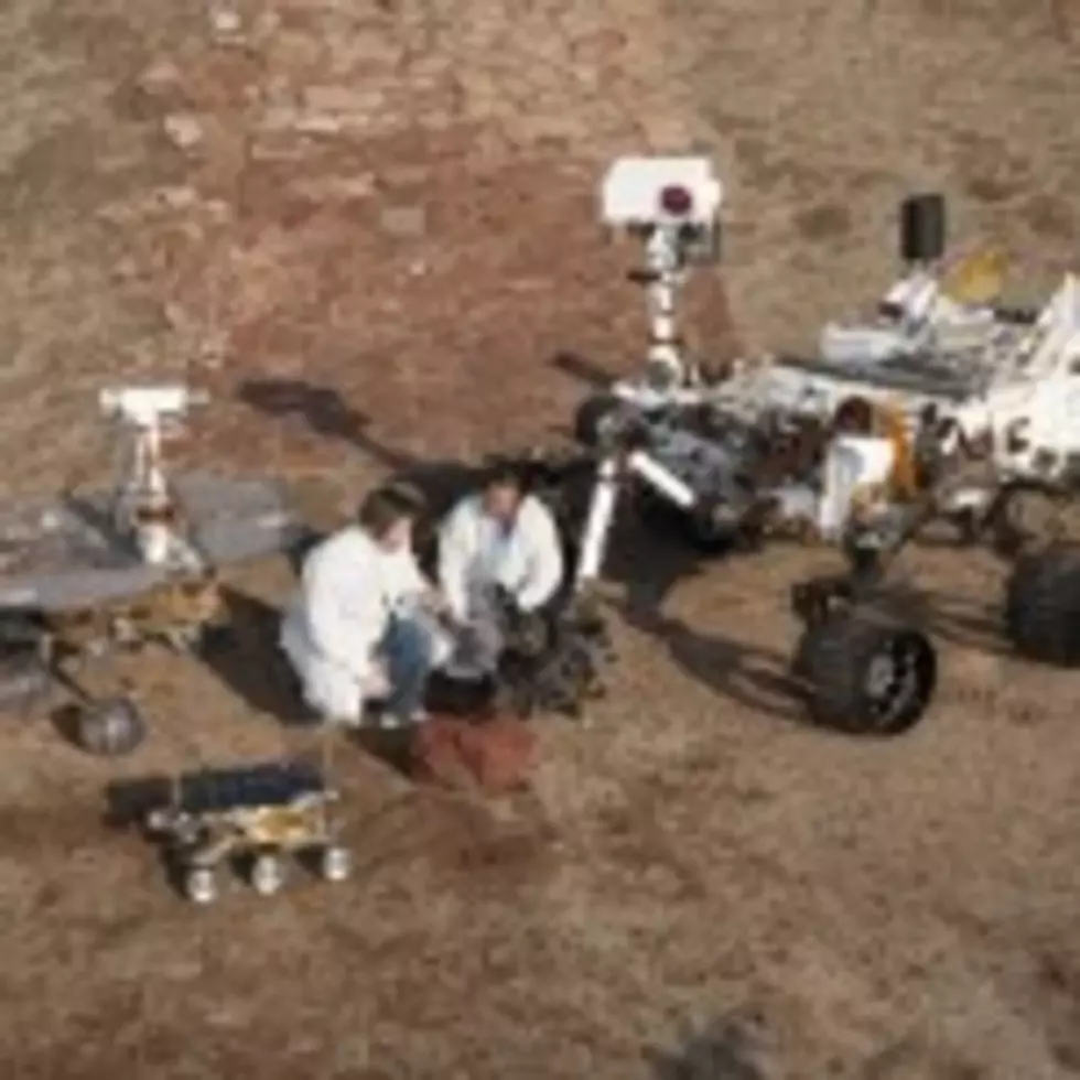 A NASA First: The Mars Rover&#8217;s Dirty Doodle