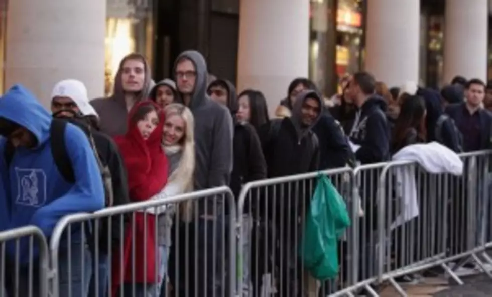 The Long Line of Consumerism Waiting for the New I Phone