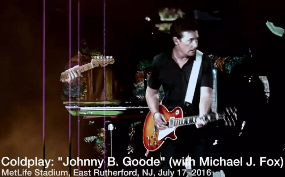 Michael J Fox Shreds &#8220;Johnny B. Goode&#8221;