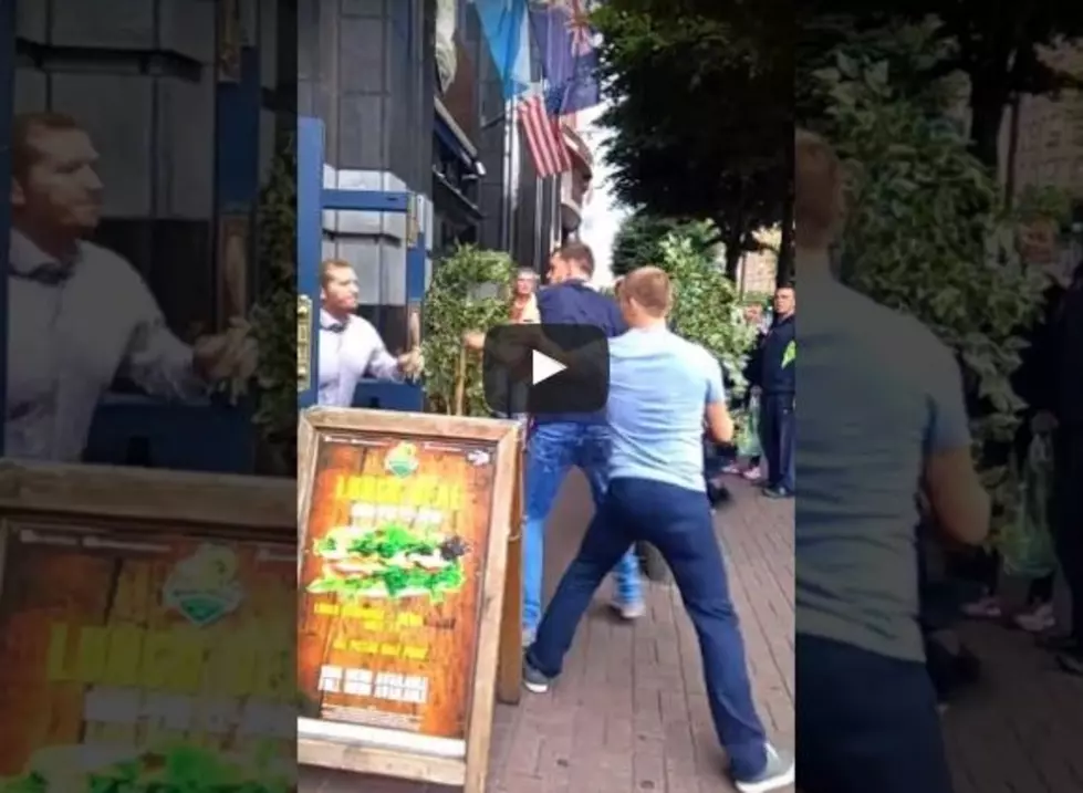 Irish Bouncer Knocks The Drunk Out Of This Troublemaker [WATCH]