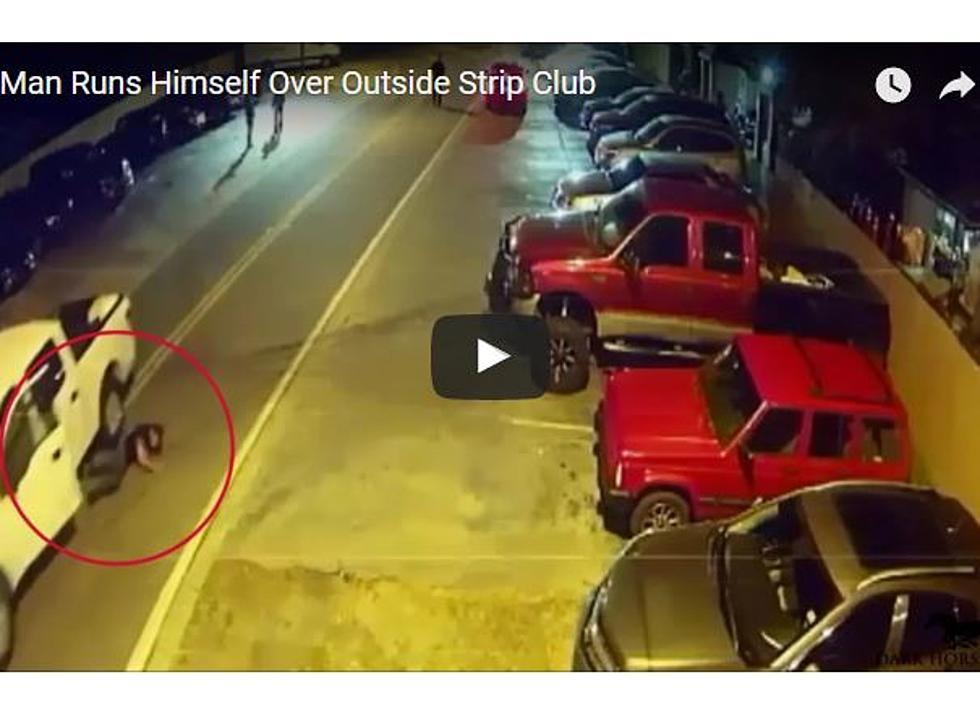 Drunk Guy Runs Himself Over [WATCH]