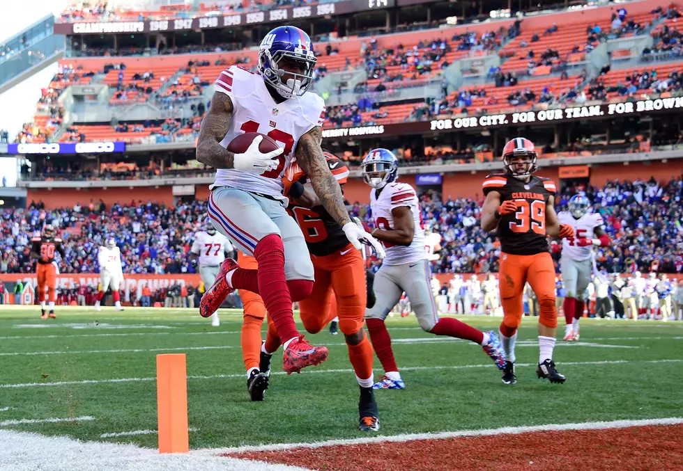 Giants Defeat Browns