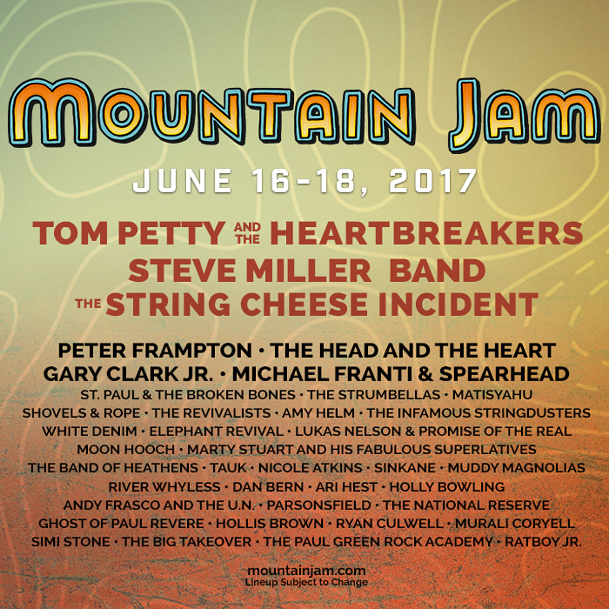 Mountain Jam Lineup Update
