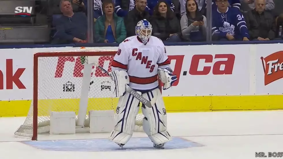 Emergency Backup Goalie Gets Win in His First NHL Game