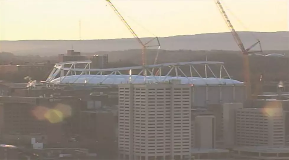 Check Out The Carrier Dome Roof Being Deflated [VIDEO]