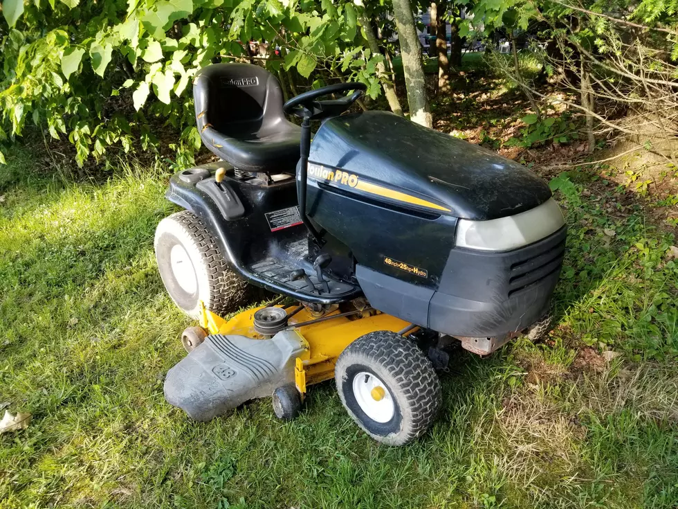 Just How Many Ways Can I Destroy A Riding Lawn Mower Deck?